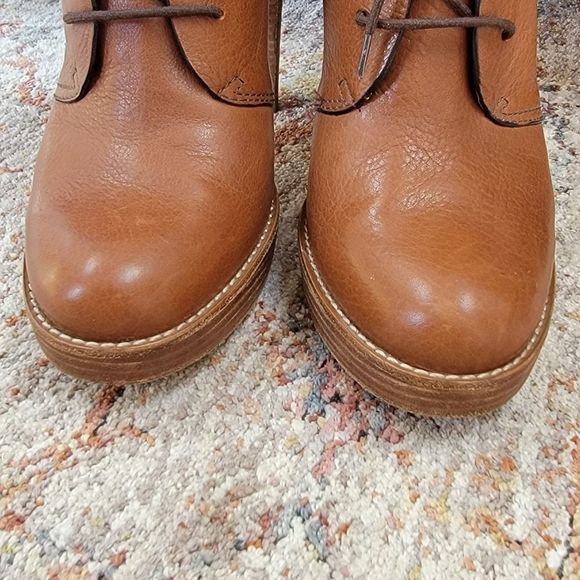Cole Haan Leather Laceup Boots 9 - Picture 5 of 10